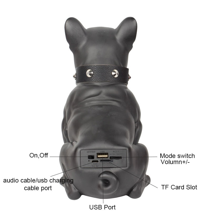 iTEQ Bull Dog Bluetooth Speaker -Black iTEQ Bull Dog Bluetooth Speaker -Black
